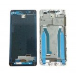 Lcd Frame Middle Chassis For Xiaomi Redmi 4 Prime Silver By - Maxbhi Com