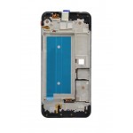 Lcd Frame Middle Chassis For Lg K40s Blue By - Maxbhi Com