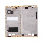 Lcd Frame Middle Chassis For Huawei Mate 8 128gb Brown By - Maxbhi Com