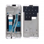 Lcd Frame Middle Chassis For Oppo A1 White By - Maxbhi Com