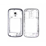 Lcd Frame Middle Chassis For Samsung Galaxy S Duos S7562 White By - Maxbhi Com