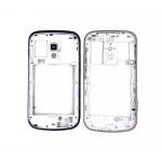 Lcd Frame Middle Chassis For Samsung Galaxy S Duos S7568 Black By - Maxbhi Com