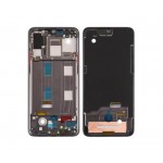 Lcd Frame Middle Chassis For Xiaomi Mi 9 Explorer Black By - Maxbhi Com