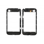 Lcd Frame Middle Chassis For Blackberry Classic Blue By - Maxbhi Com
