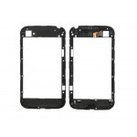 Lcd Frame Middle Chassis For Blackberry Classic White By - Maxbhi Com