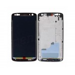 Lcd Frame Middle Chassis For Motorola Droid Turbo 2 Grey By - Maxbhi Com