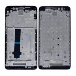 Lcd Frame Middle Chassis For Xiaomi Redmi Note 3 Mediatek Black By - Maxbhi Com