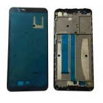 Lcd Frame Middle Chassis For Asus Zenfone Max Plus M2 Zb634kl Black By - Maxbhi Com