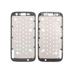 Lcd Frame Middle Chassis For Motorola Moto G Black By - Maxbhi Com
