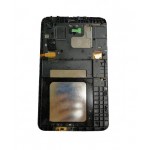 Lcd Frame Middle Chassis For Samsung Galaxy Tab 3 Neo Lite Red By - Maxbhi Com