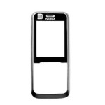 Front Cover For Nokia 6120 classic - Black