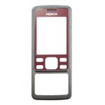 Front Cover For Nokia 6300 - Red