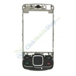 Front Cover For Nokia 6600i slide - Black