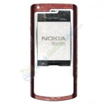 Front Cover For Nokia N72 - Red