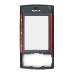 Front Cover For Nokia X3 - Black