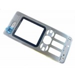 Front Cover For Sony Ericsson W880i - Silver