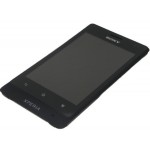 Front Cover For Sony Xperia GO ST27i - Black