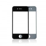 Front Glass Lens For Apple iPhone 4 - Black