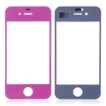 Front Glass Lens For Apple iPhone 4 - Purple