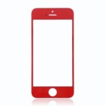 Front Glass Lens For Apple iPhone 5 - Red