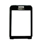 Front Glass Lens For Nokia 6120 classic - Black