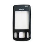 Front Glass Lens For Nokia 6600 slide - Black