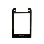 Front Glass Lens For Nokia N81 - Black