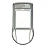 Front Cover For Nokia 6630 Silver - Maxbhi Com