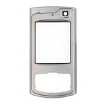 Front Cover For Nokia N80 Silver - Maxbhi Com