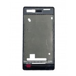 Front Cover For Sony Xperia Miro St23i Black - Maxbhi Com