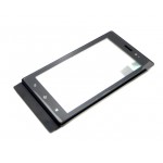 Front Cover For Sony Xperia Mt27i Pepper Black - Maxbhi Com