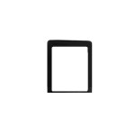 Front Glass Lens For Motorola L6 Black - Maxbhi Com