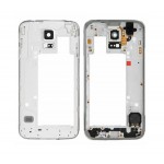 Lcd Frame Middle Chassis For Samsung Galaxy S5 Neo Black By - Maxbhi Com