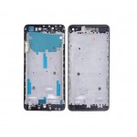 Lcd Frame Middle Chassis For Bq Aquaris X Black By - Maxbhi Com