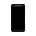Lcd Frame Middle Chassis For Moto E 2nd Gen 4g Black By - Maxbhi Com