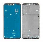 Lcd Frame Middle Chassis For Xiaomi Mi A2 Lite Black By - Maxbhi Com