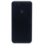 Back Panel Cover For Oppo A12 Black - Maxbhi Com