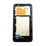 Lcd Frame Middle Chassis For Asus Zenfone Go Zb552kl Grey By - Maxbhi Com