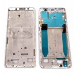 Lcd Frame Middle Chassis For Bq Aquaris X2 Silver By - Maxbhi Com