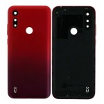 Back Panel Cover For Motorola Moto E6s 2020 Red - Maxbhi Com