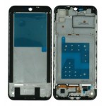 Lcd Frame Middle Chassis For Motorola Moto E6s 2020 Black By - Maxbhi Com