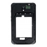 Lcd Frame Middle Chassis For Samsung Galaxy Tab Active 2 Black By - Maxbhi Com