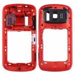 Lcd Frame Middle Chassis For Nokia 808 Pureview Red By - Maxbhi Com