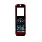 Full Body Housing For Motorola Rizr Z3 Red - Maxbhi Com