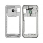 Lcd Frame Middle Chassis For Samsung Galaxy Ace 4 Black By - Maxbhi Com