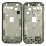 Lcd Frame Middle Chassis For Cat S41 White By - Maxbhi Com