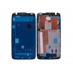 Lcd Frame Middle Chassis For Htc One X Att Black By - Maxbhi Com
