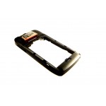 Lcd Frame Middle Chassis For Nokia E72 Black By - Maxbhi Com