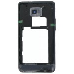 Lcd Frame Middle Chassis For Samsung Galaxy S2 Plus Black By - Maxbhi Com