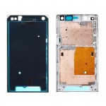 Lcd Frame Middle Chassis For Sony Xperia S Lt26i Silver By - Maxbhi Com